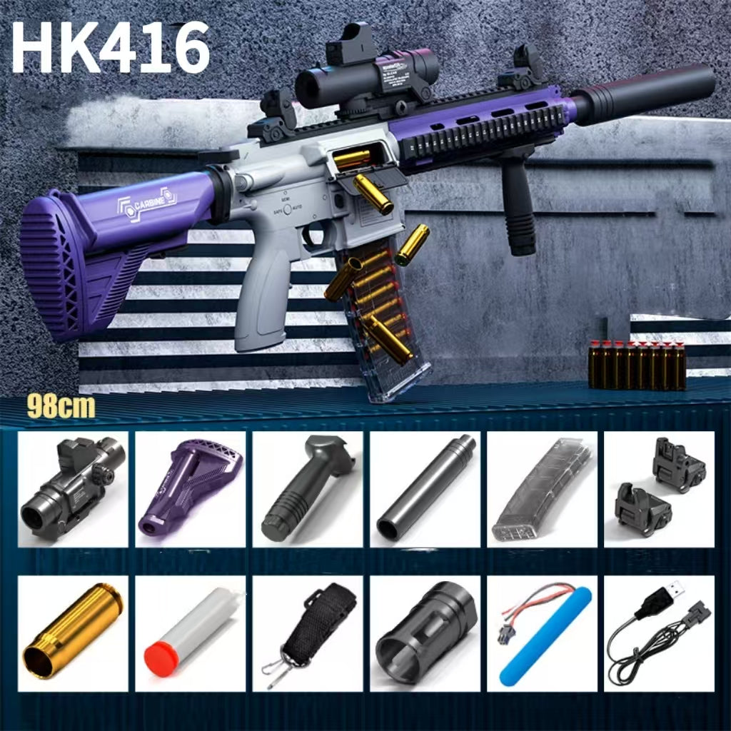 Discoloration Shell Ejection M4A1 Nerf Rifle