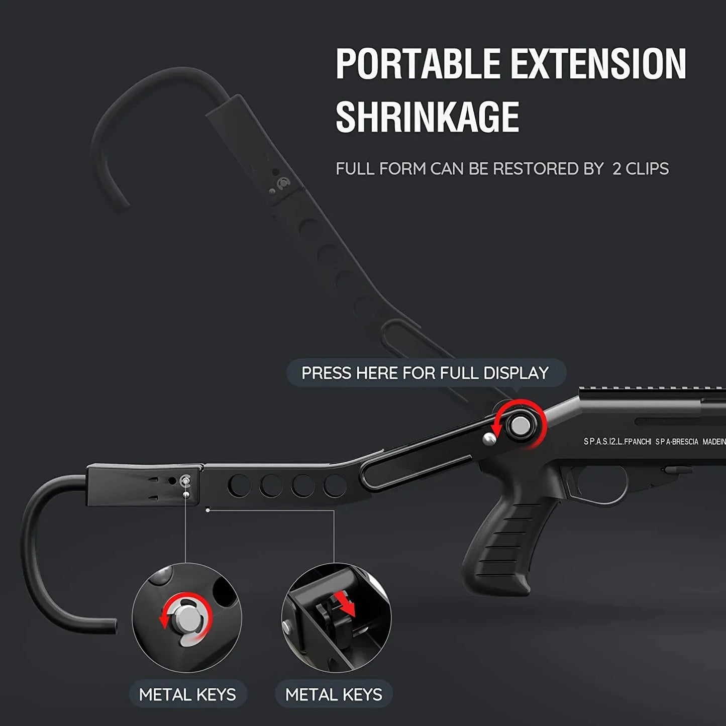 SPAS-12 Gun Single Shot Pump Nerf Shotgun