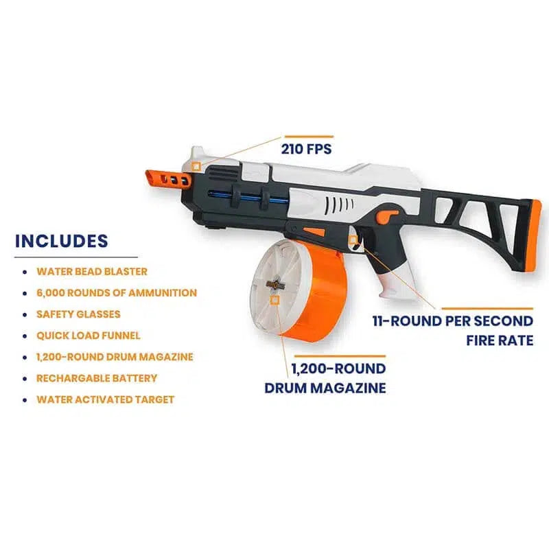Splatrball SRB1200 Full Automatic Rifle Orby Gun