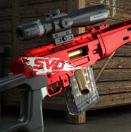 SVD Soft Bullet Manual Shell Ejecting Nerf Sniper