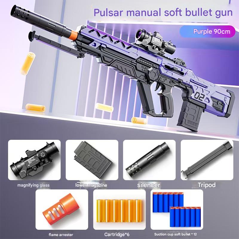 3 Models Sci-Fi Assault Nerf Rifle