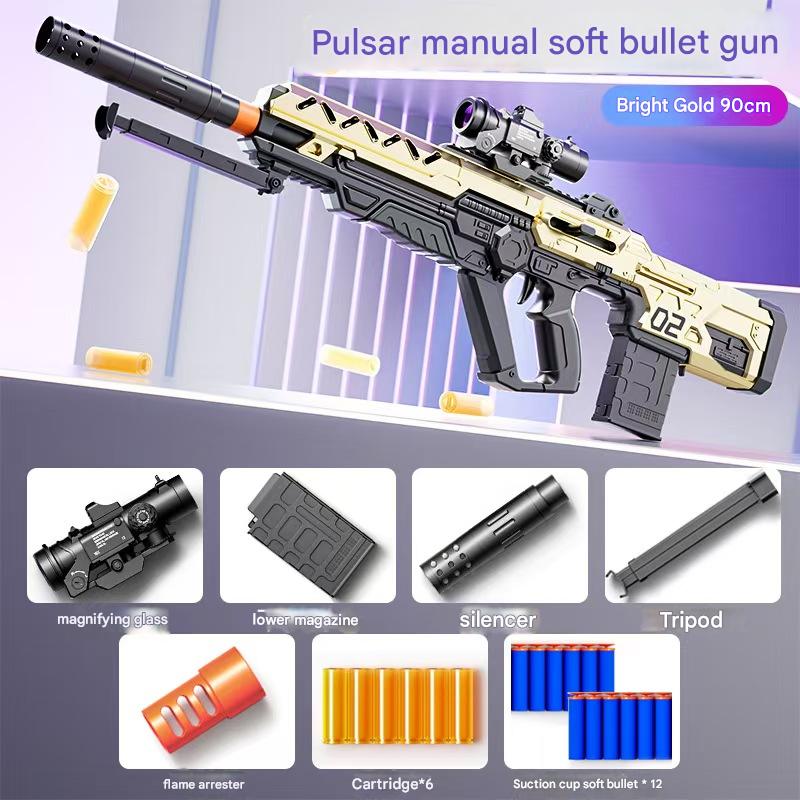 3 Models Sci-Fi Assault Nerf Rifle
