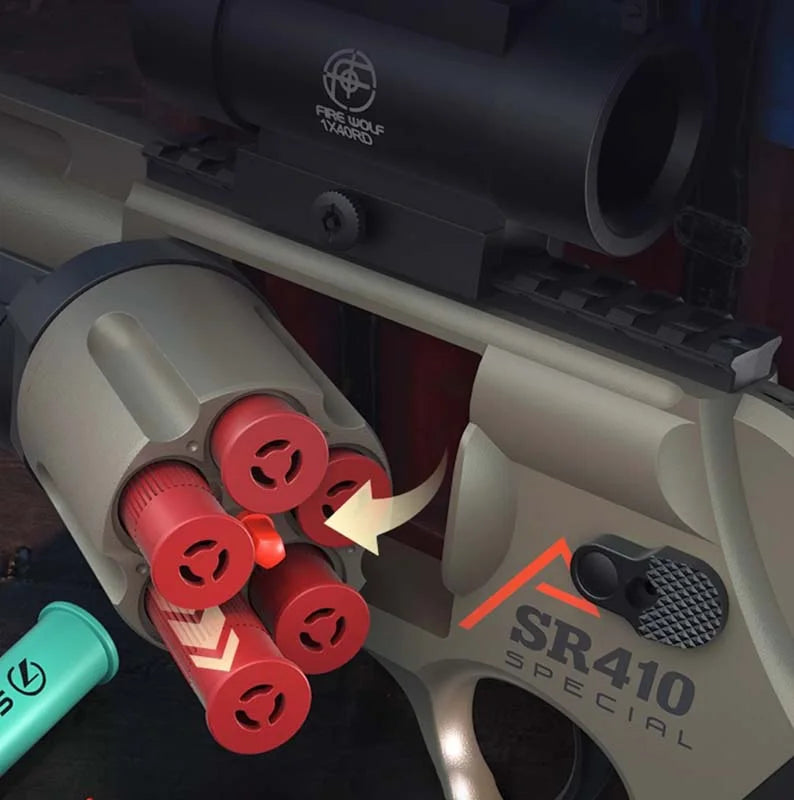 Sulun SR-410 Short Revolver Nerf Shotgun