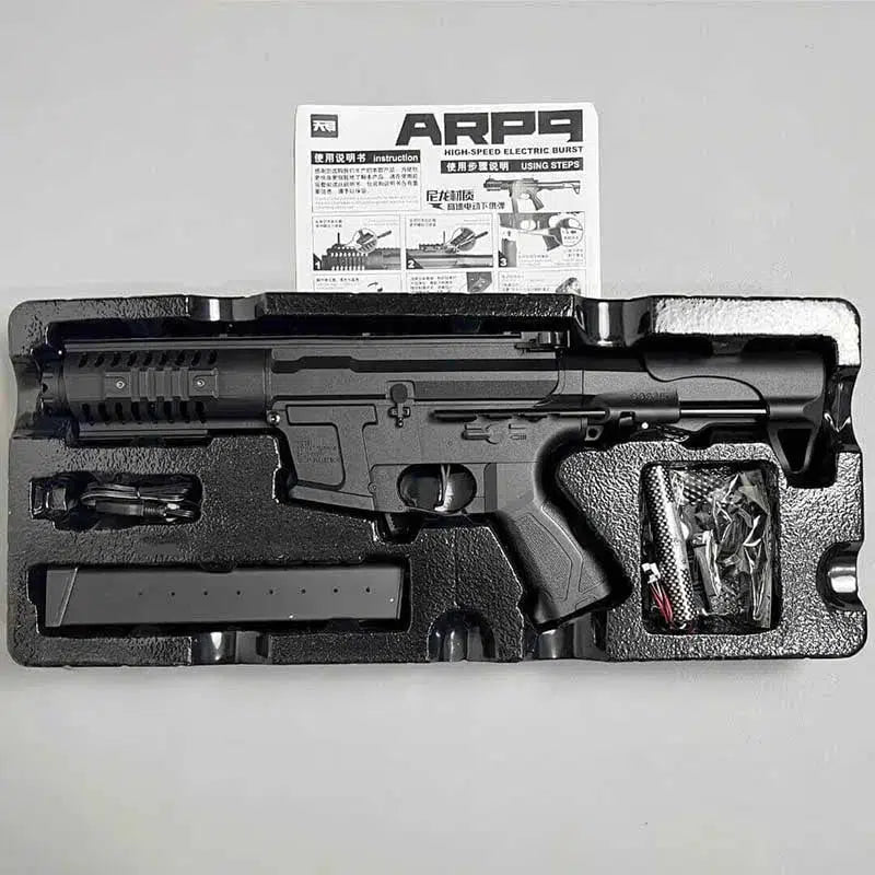 TG Black ARP9 Automatic SMG Gel Blaster