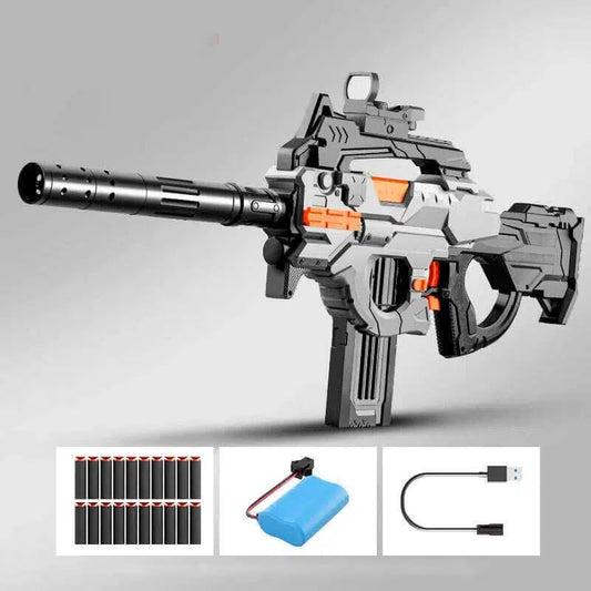 TZ P90 Gun Electric Childrens Nerf SMG