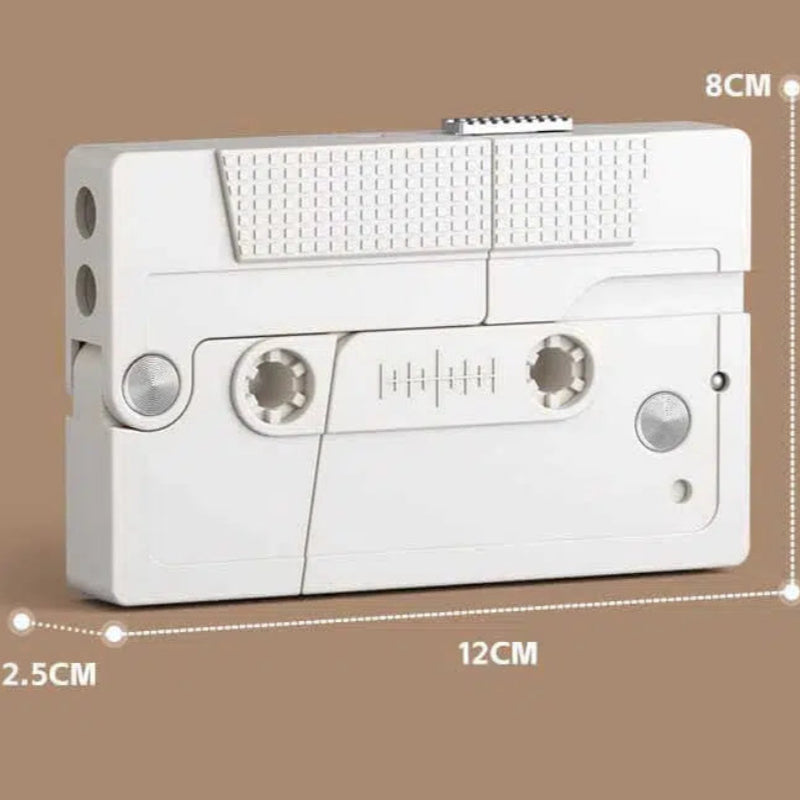 Cassette Tape Folding EDC Fidget Toys Nerf Pistol