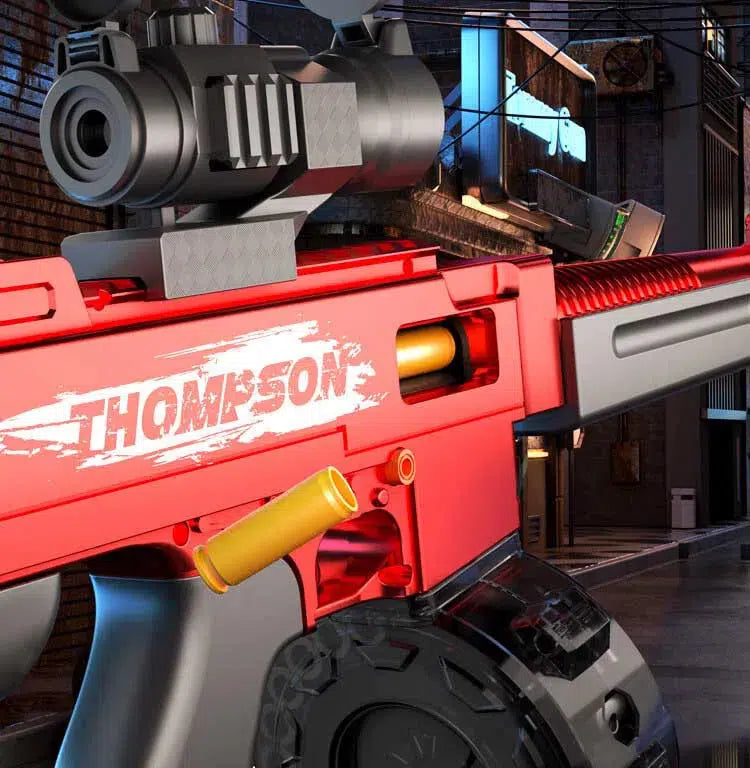 Manual Automatic Thompson Submachine Gun Nerf SMG