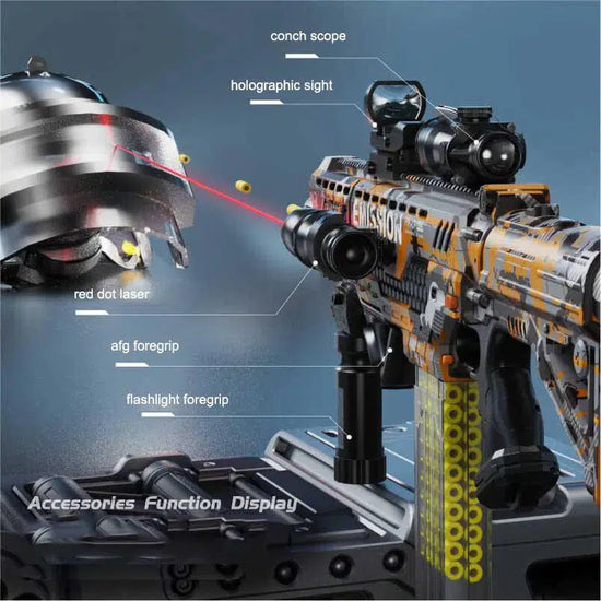 V6 Flywheel High Rate Nerf Foam Fire
