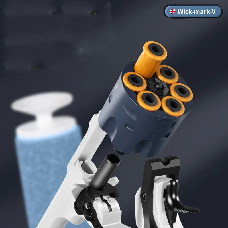 Wick MK4 Break-Action Nerf Revolver