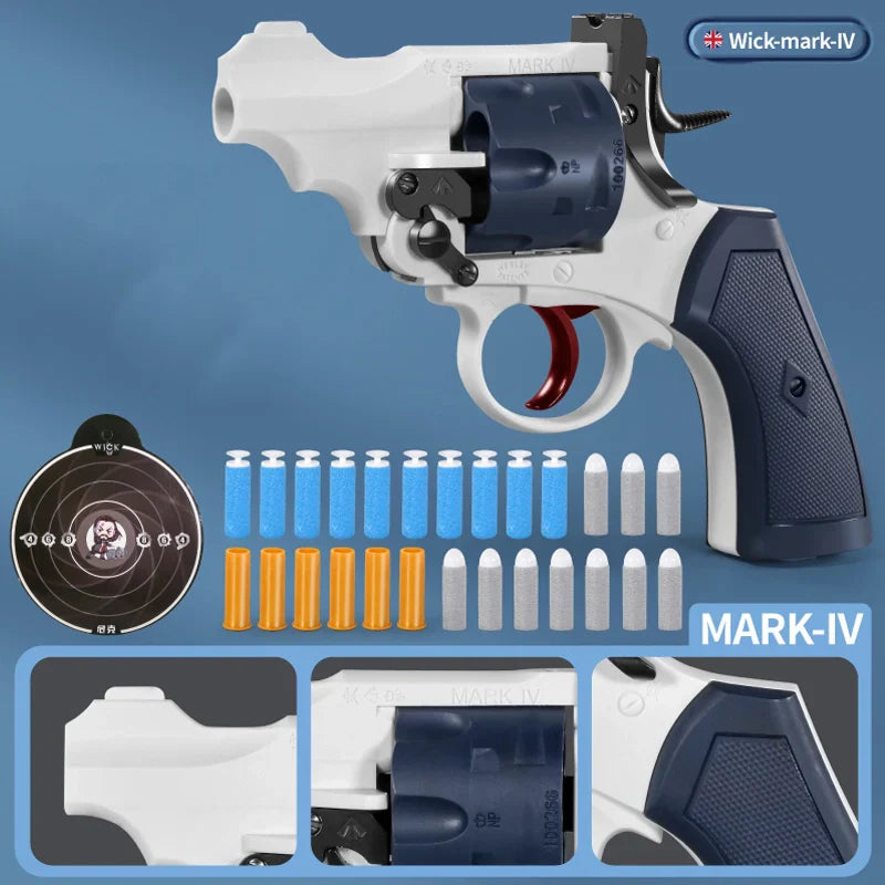 Wick MK4 Break-Action Nerf Revolver