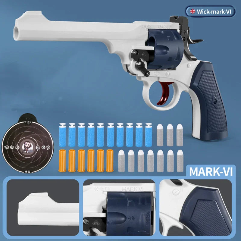 John Wick 4 MK6 Nerf Revolver