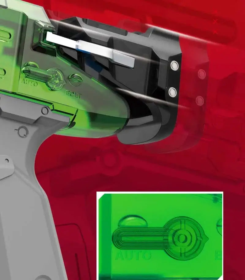 X12 Glow In The Dark Sci-Fi Pistol Orbeez Gun