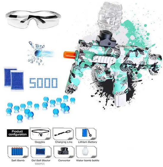 120FPS Fully Auto MP7 Water Bead Gun
