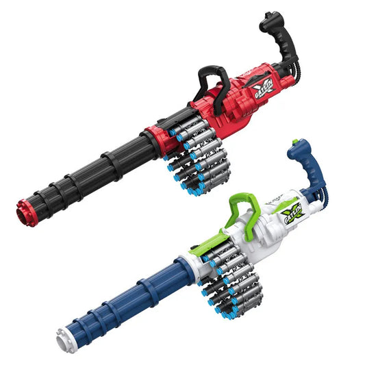 Shell Ejecting Chain Manual Nerf Gatling Gun