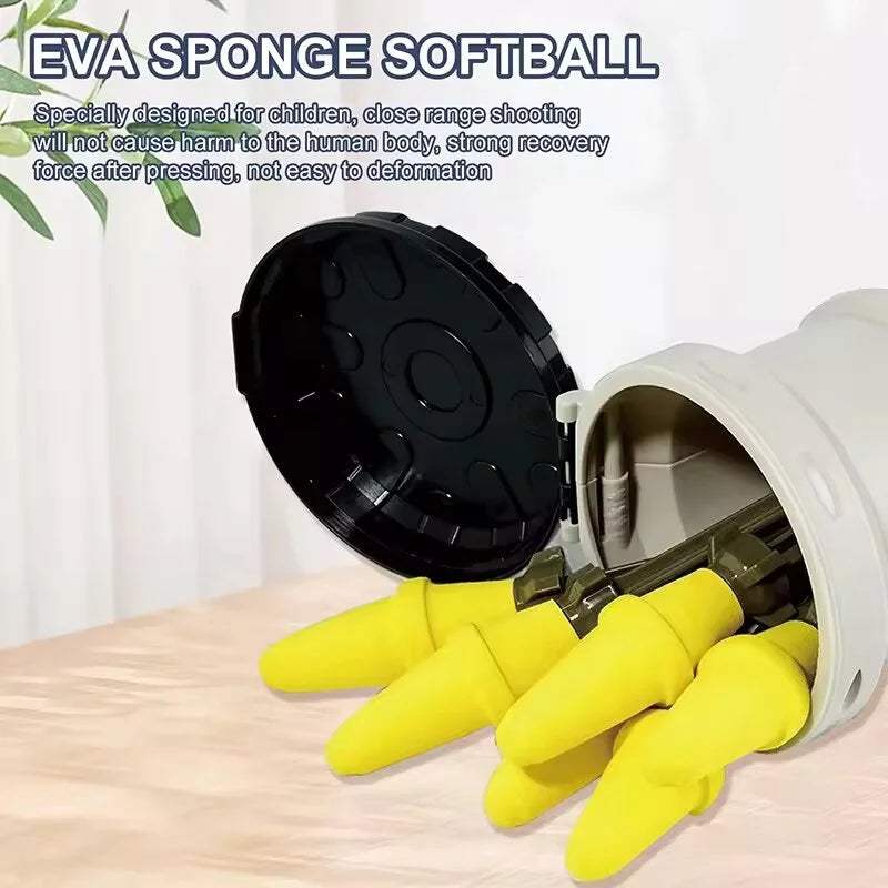 6 Hole With Sound Effects RPG Nerf Gun Rocket Launcher