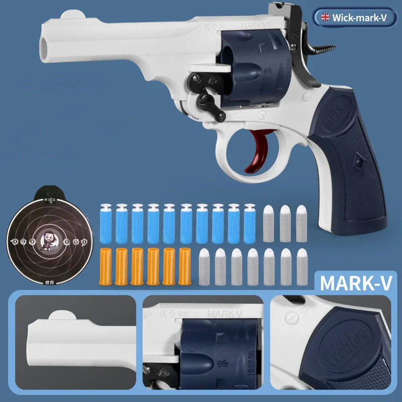 MK5 Revolver John Wick 4 Nerf Pistol