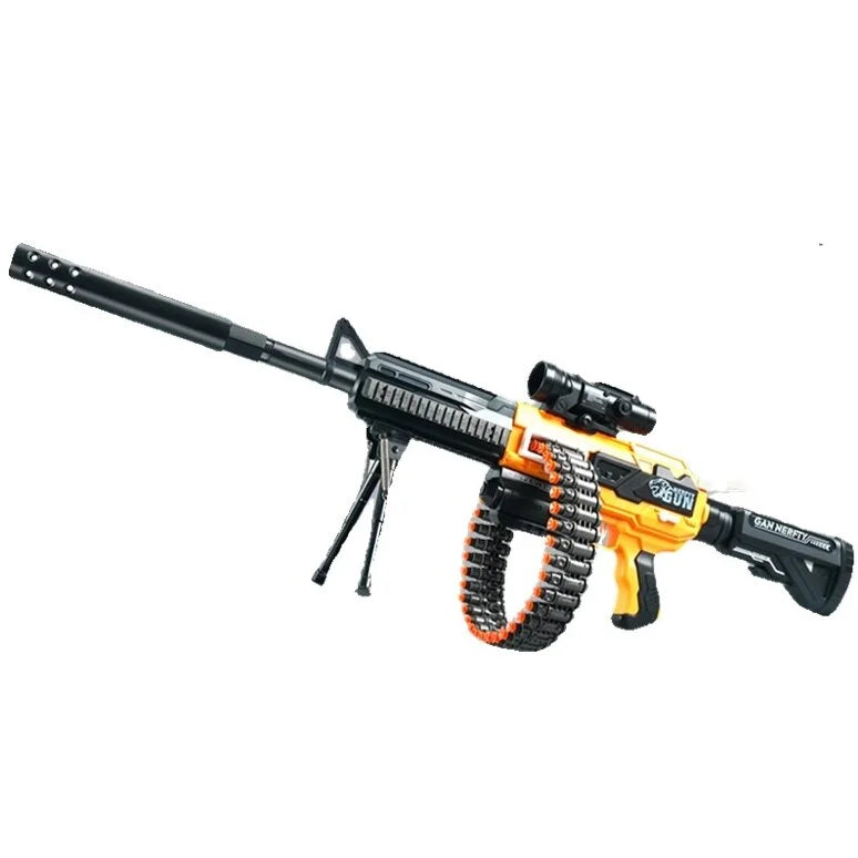 HK416 Belt Fed Assault Rifle Automatic Nerf Gun