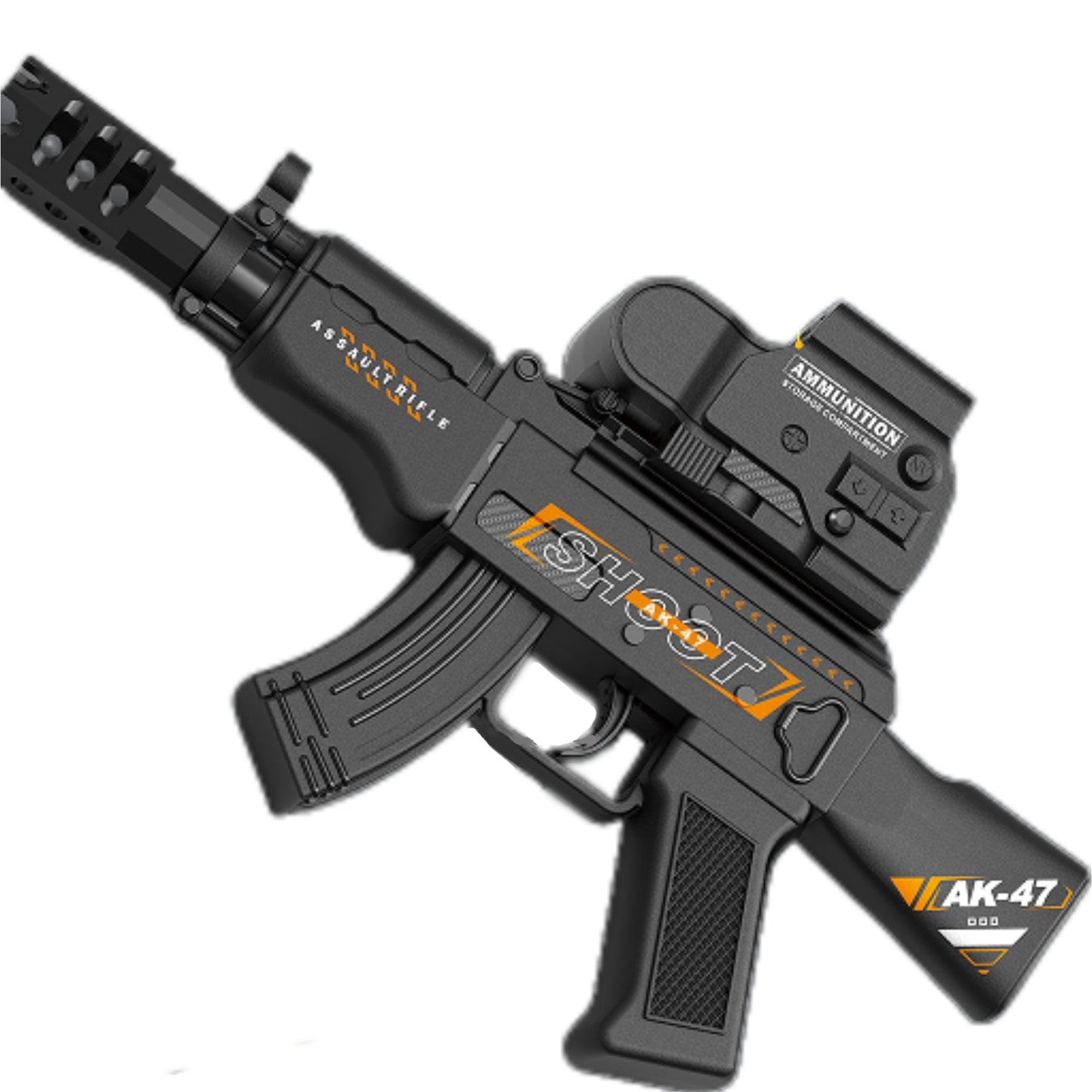 Mini Hopper Fed Manual AK 47 Gel Blaster