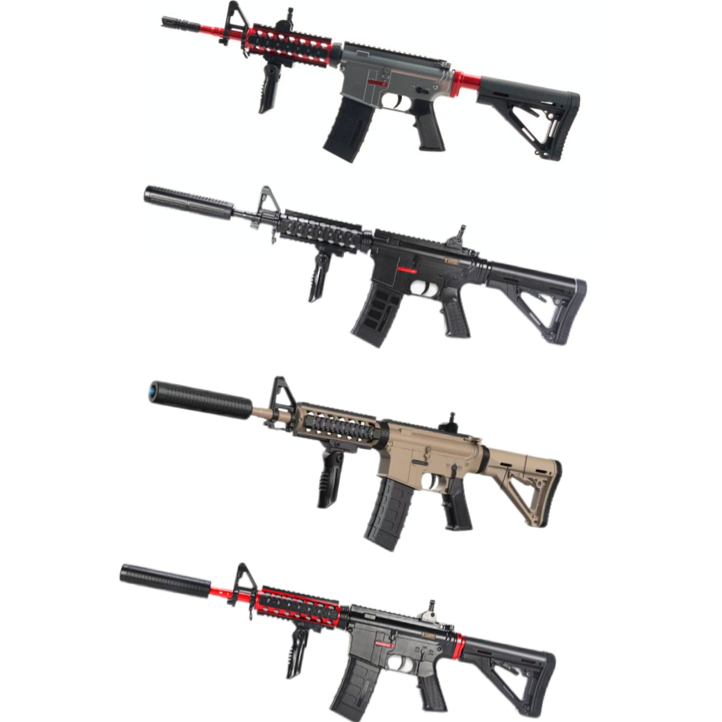 Dual Modes Plastic M4A1 Gel Blaster Gun