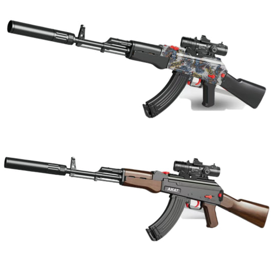 Plastic AK47 Blowback Automatic Gel Blaster Rifle