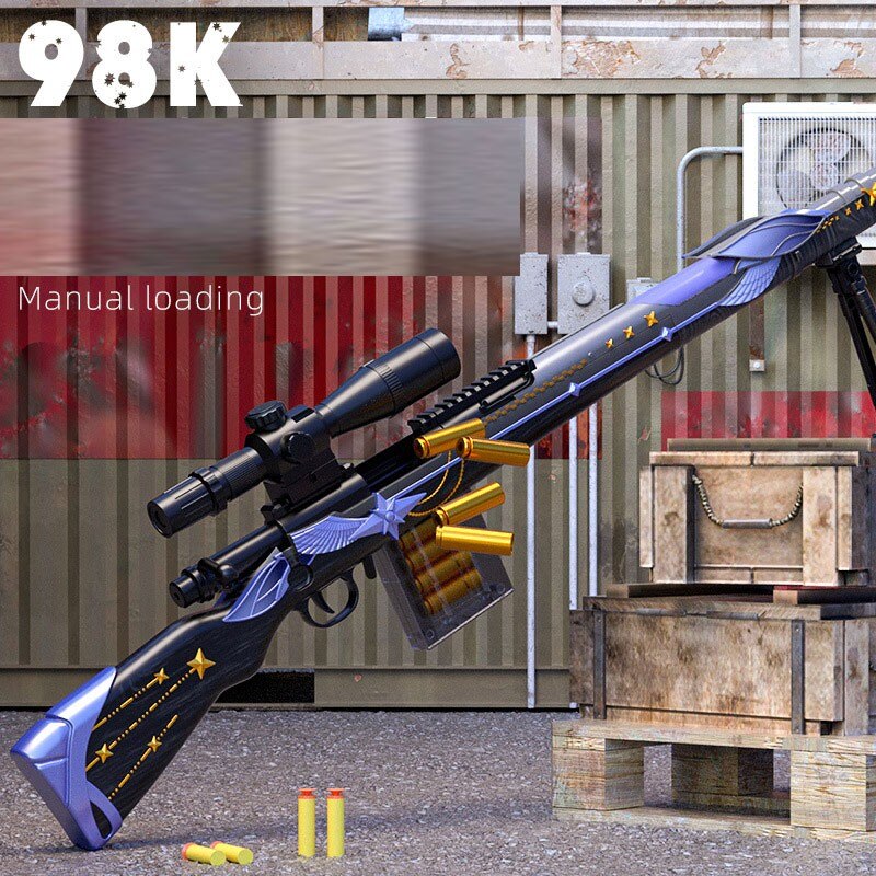 Big Realistic Kar98k Dart Gun Nerf Sniper