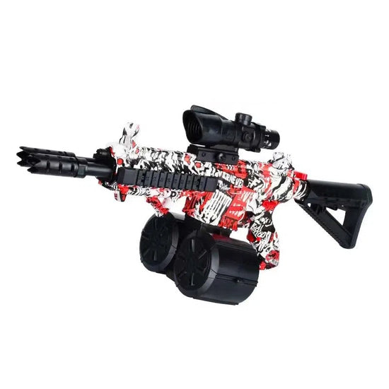Graffiti M4 Double Barrel Drum Mag Orbee Gun Rifle