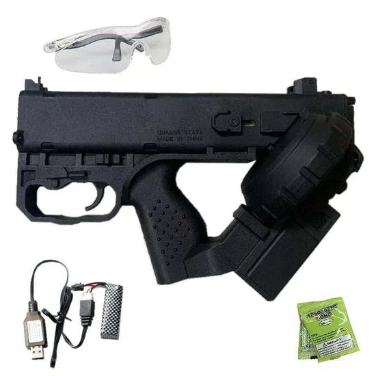 Electric 2077 Gel Blaster Pistol with Drum Magazine