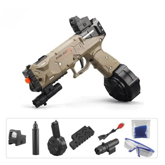 Fire Rat Electric Pistol Orbeez Gun With Drum Mag