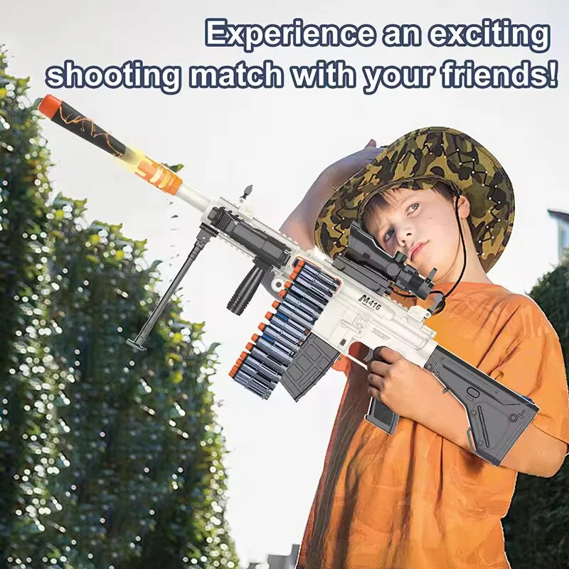 Chain-Gun HK416 Motorized Nerf Blaster