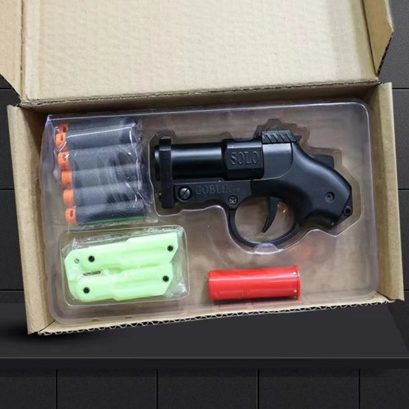 Goblin Alloy Pendant Shell Ejecting Mini Nerf Pistol