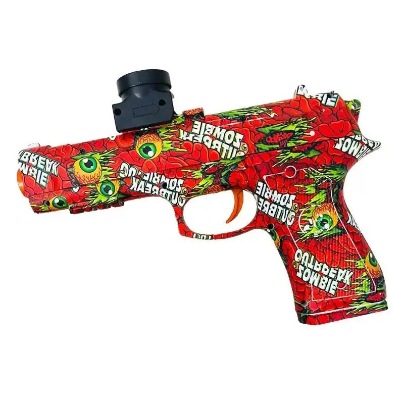 Graffiti Desert Eagle Gel Blaster Pistol With hopper Fed