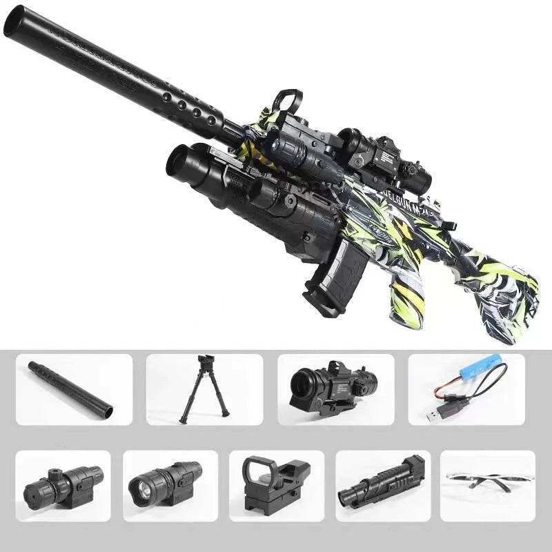 Graffiti HK416 Gun 170FPS Electric Gel Blaster Rifle