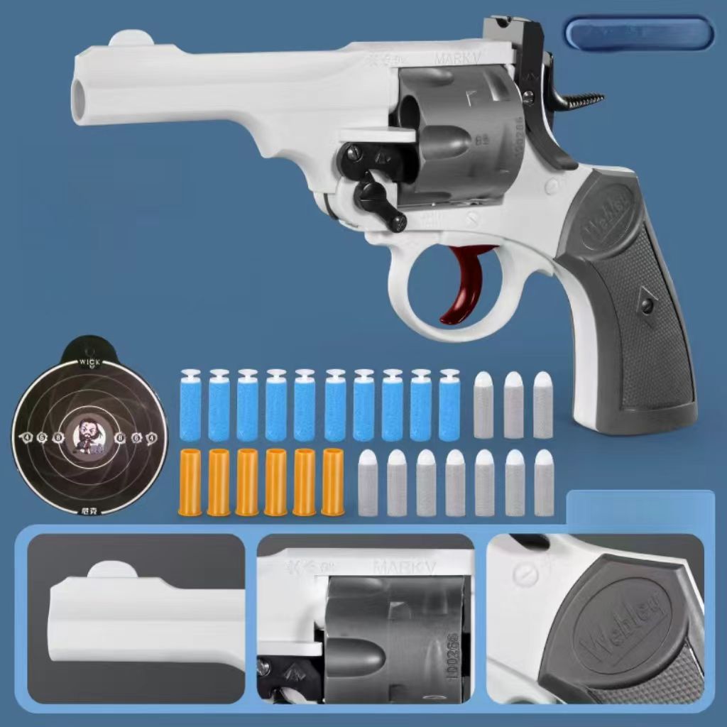 MK5 Revolver John Wick 4 Nerf Pistol