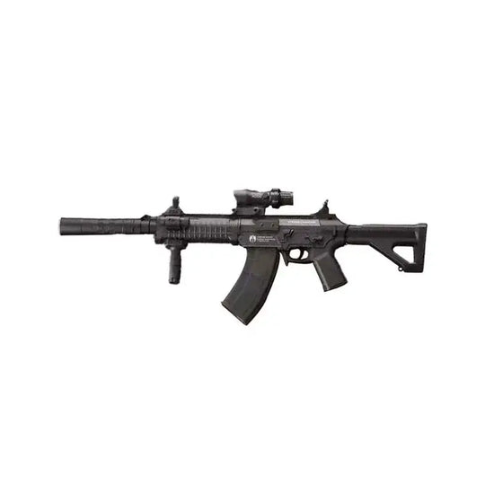 QBZ-191 Black Gel Blaster Rifle With Tracer Silencer
