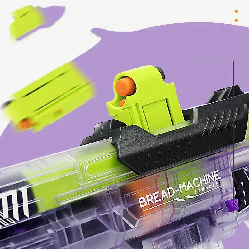 M1 Bread Machine Translucent Shell Manual Nerf Rifle
