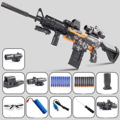 Senbolong 3 Versions Available HK416 Rifle Electric Nerf Gun