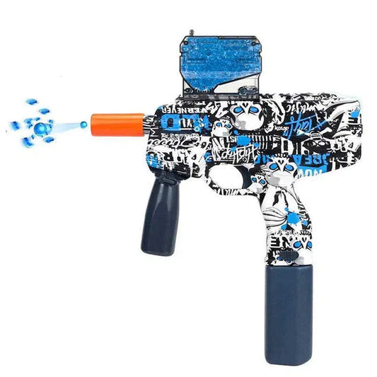 Graffiti Hopper Fed Fully Auto MP9 SMG Orbeez Gun