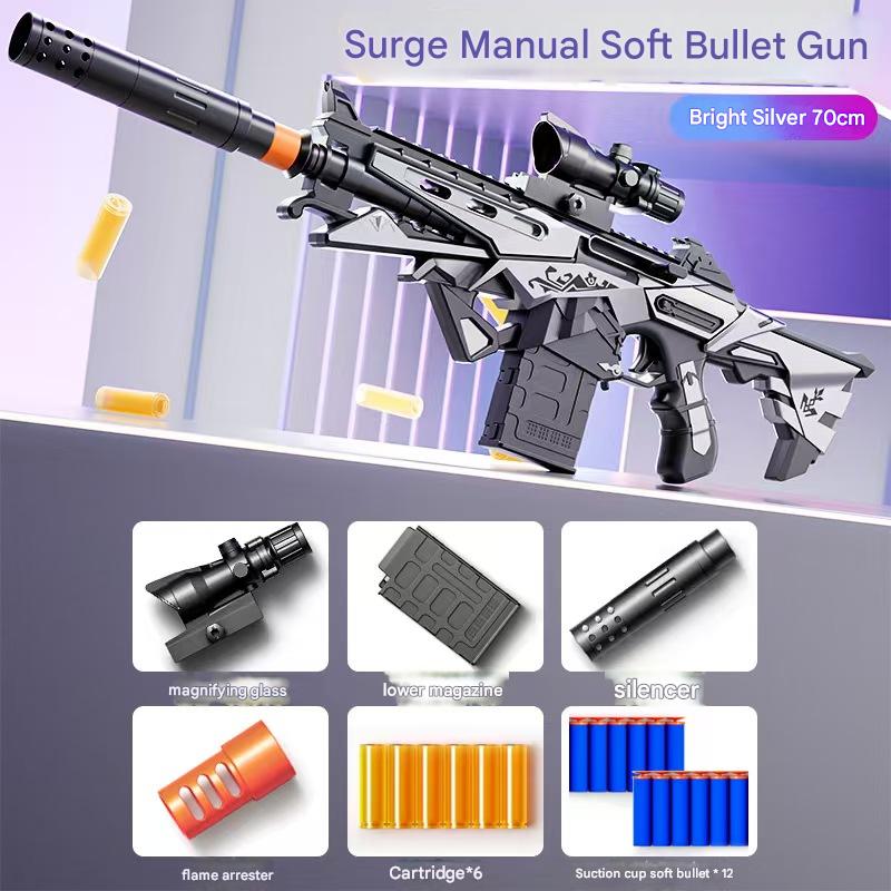 3 Models Sci-Fi Assault Nerf Rifle