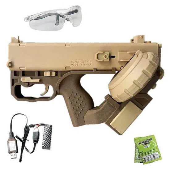Electric 2077 Gel Blaster Pistol with Drum Magazine