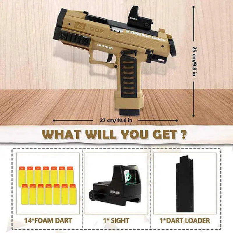 Raptor Blaster XS-908 Nylon Scope Nerf Pistol