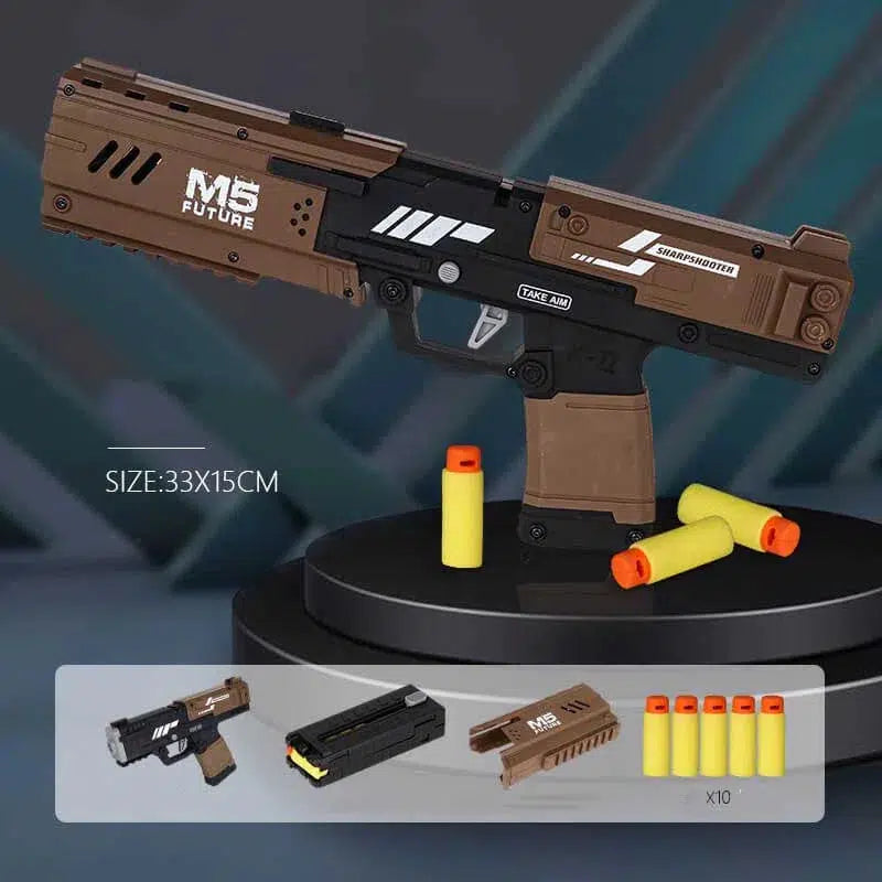 Safety Lock K2 Clip Fed Nerf Pistol