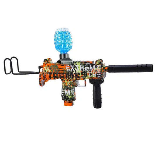 Hopper Fed Electric Plastic UZI SMG Orbeez Gun