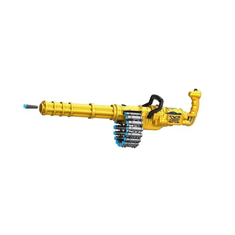 Manual Gatling Foam Gun Nerf Gatling Gun