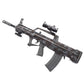 camouflage automatic QBZ 95 rifle realistic nerf guns