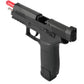 black realistic p320-m17 pistol gel blaster