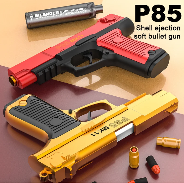 Nerf Shell Drop P85 MK11 Shell Ejecting Nerf Pistol – RNGCA