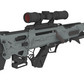 Leila full CNC six-axis advanced custom nerf sniper gun