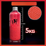 7-8mm Compression Resistance 5kg Red Magic Gel Ball