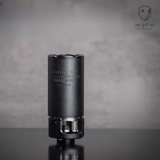 14mm CCW Interface Quick Release WARDEN Metal Silencer Suppressor