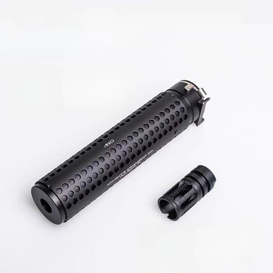 14mm CCW Interface Quick Release M4QD Honeycomb Metal Silencer